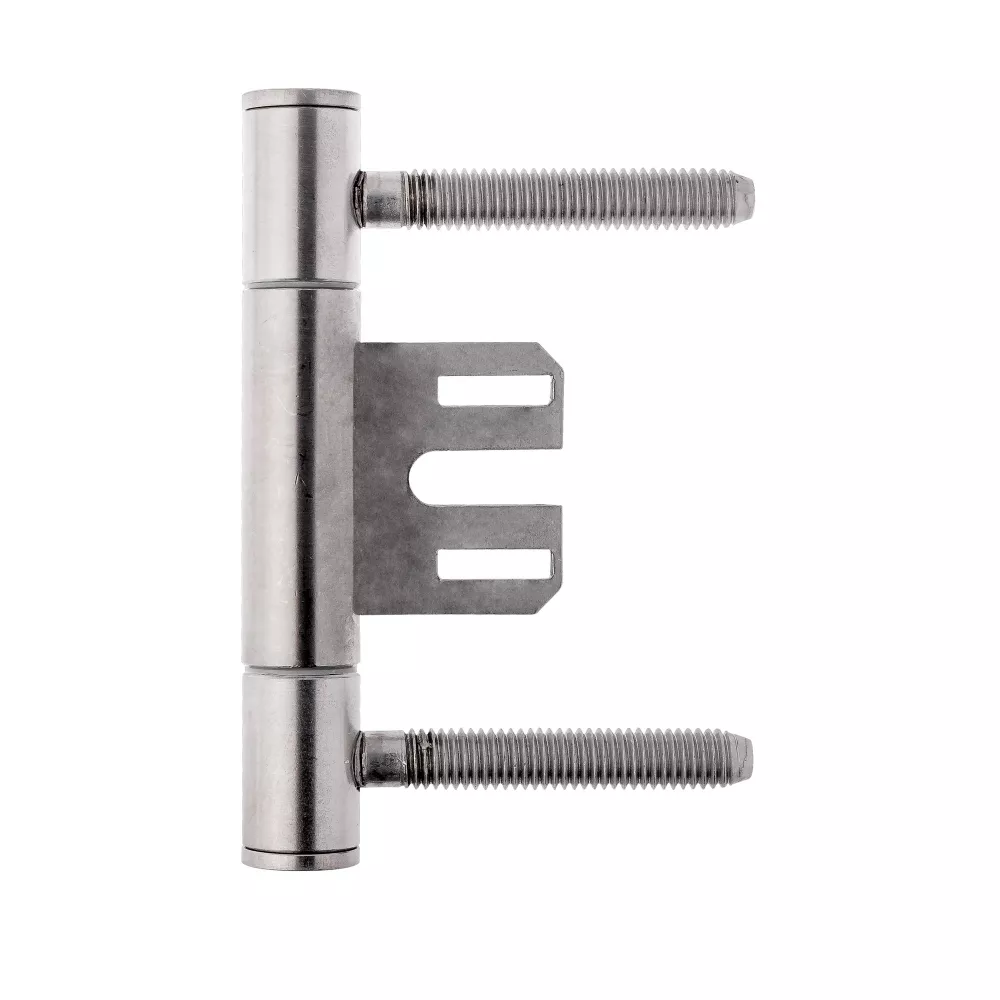 Zawias OT 335 150 z plytka - stal nierdzewna matowa